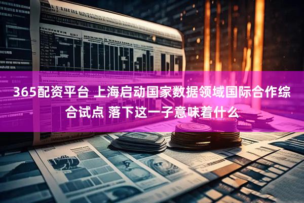 365配资平台 上海启动国家数据领域国际合作综合试点 落下这一子意味着什么