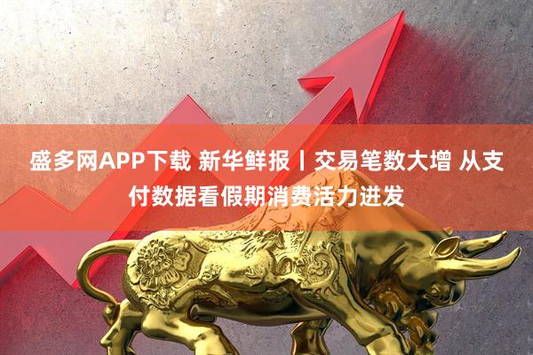 盛多网APP下载 新华鲜报丨交易笔数大增 从支付数据看假期消费活力迸发